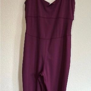 Free people Purple Jumpsuit
